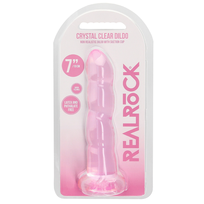 gode twist crystal realrock 16 x 4cm rose 1