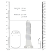 gode twist crystal realrock 16 x 4cm transparent 2