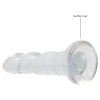 gode twist crystal realrock 16 x 4cm transparent 3