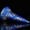 gode unix 17 x 53cm bleu dore 1