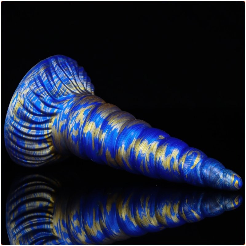 gode unix 17 x 53cm bleu dore 1