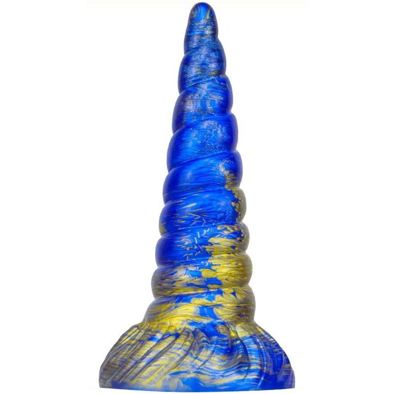 gode unix 17 x 53cm bleu dore