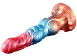gode va et vient vibrant et chauffant drakolis 235 x 7cm 3