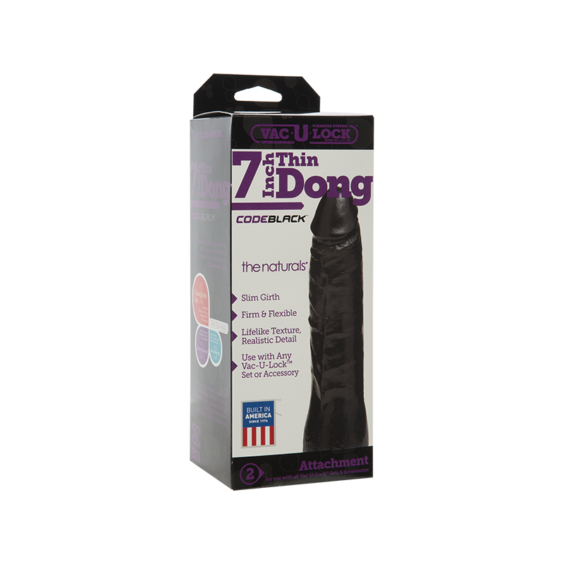 gode vac u lock thin 18 x 5cm noir 1
