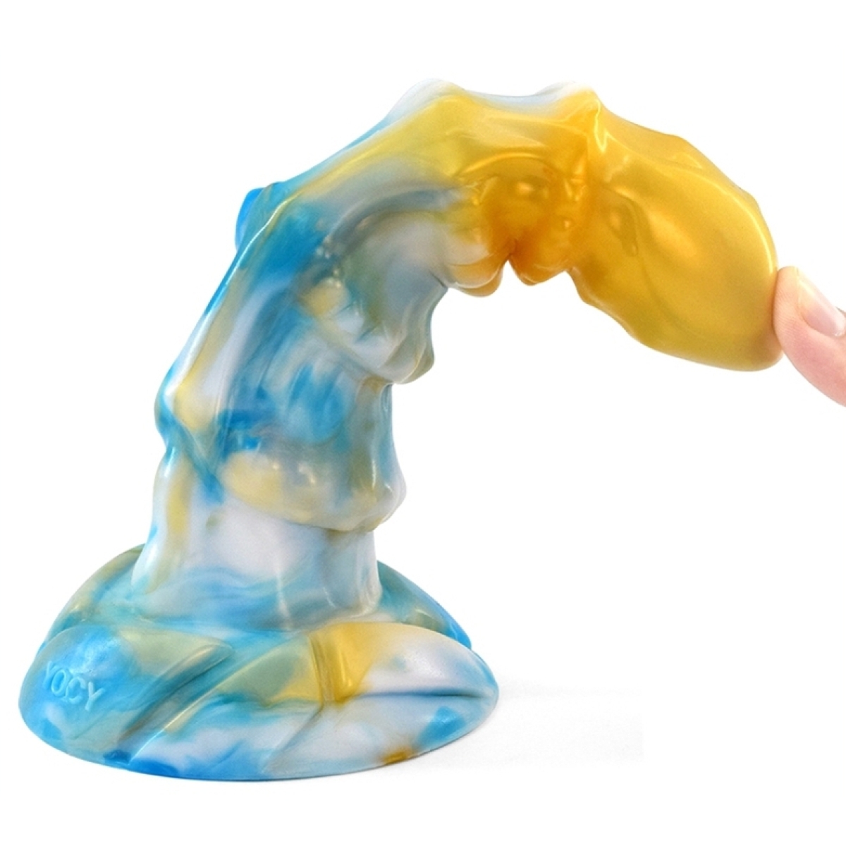 gode veldix 18 x 55cm dore bleu 1