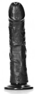 gode ventouse curved realrock 20 x 46cm noir