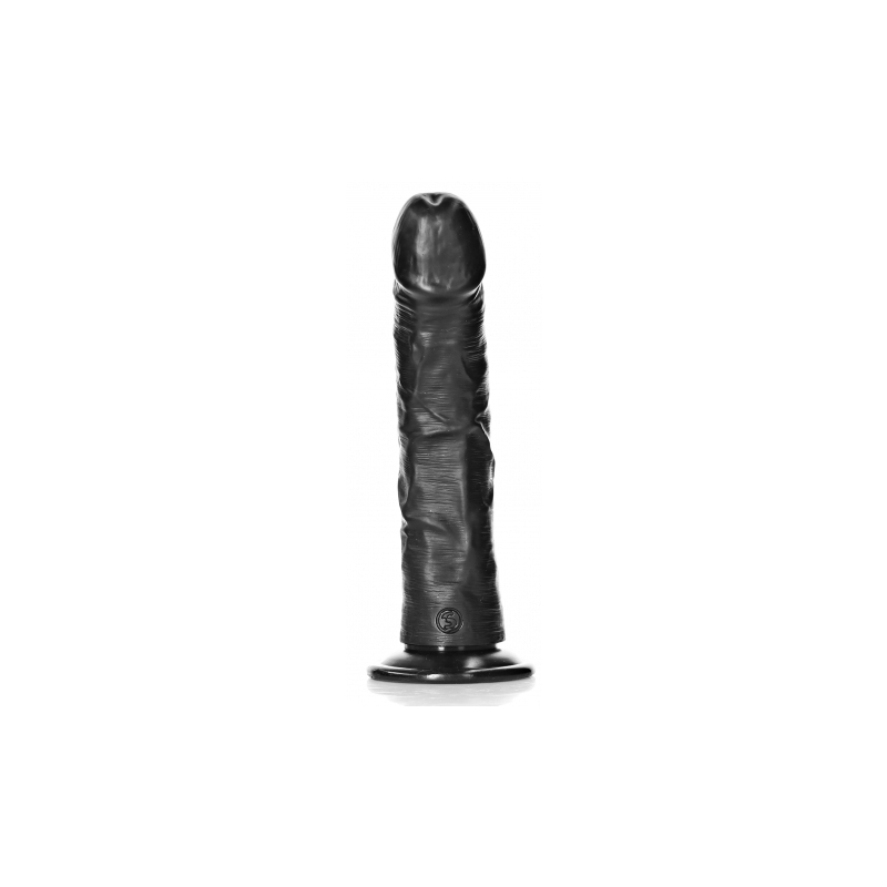 gode ventouse curved realrock 20 x 46cm noir