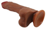 gode vibrant a poussee calisto 18 x 43 cm marron 3