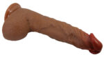 gode vibrant a poussee wilks 17 x 5cm marron 4