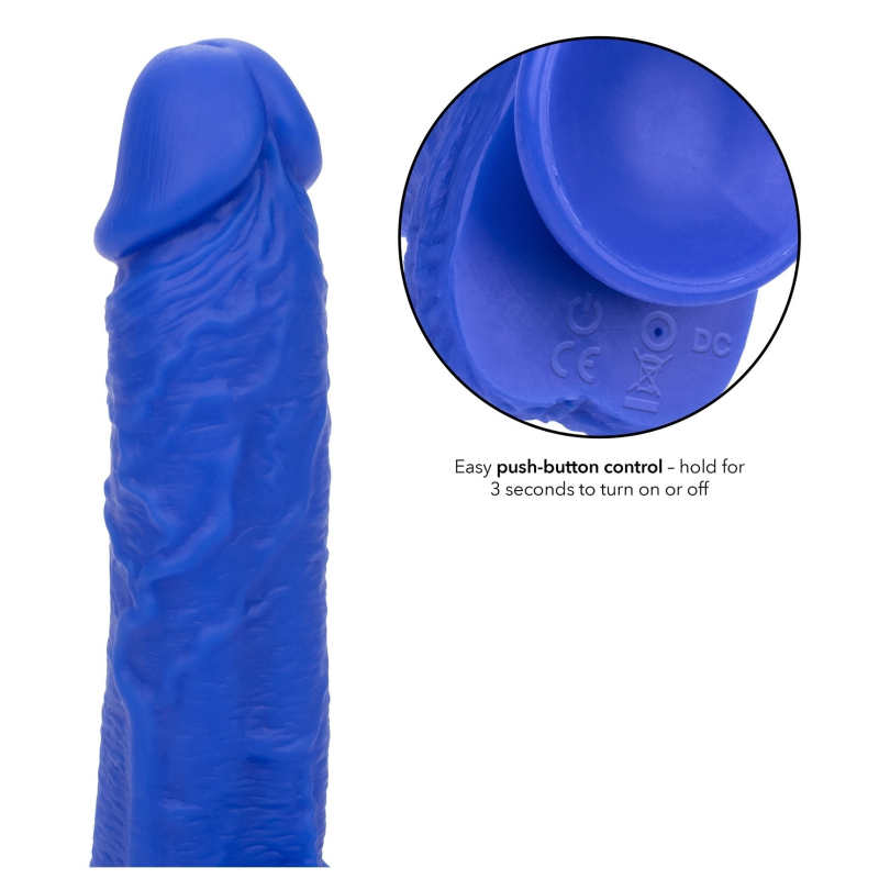 gode vibrant admiral 14 x 37 cm bleu 2