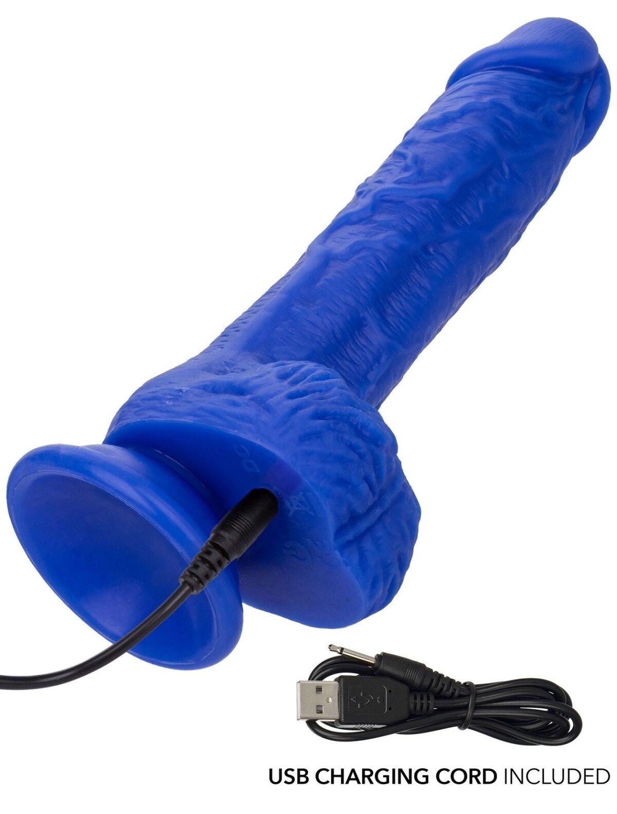 gode vibrant admiral 14 x 37 cm bleu 23