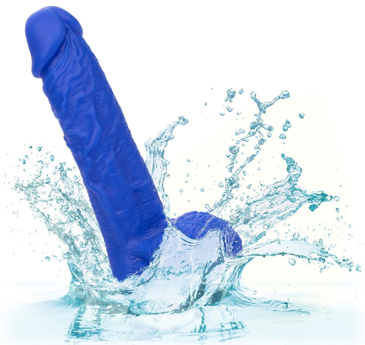gode vibrant admiral 14 x 37 cm bleu 25