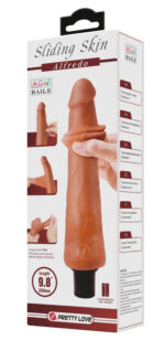 gode vibrant alfredo 21 x 55cm marron 1