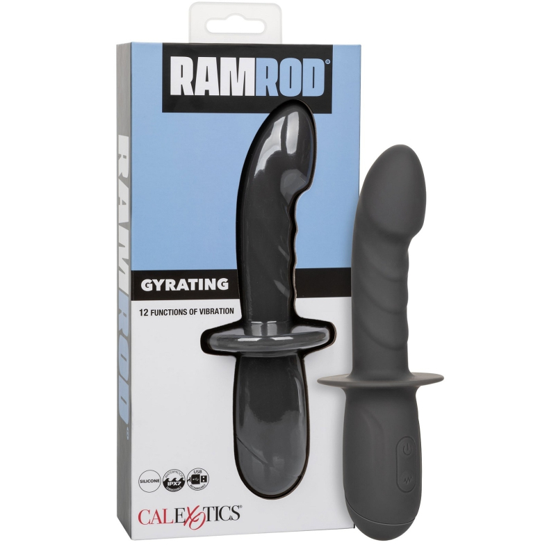 gode vibrant avec poignee gyrating ramrod 11 x 32cm 6