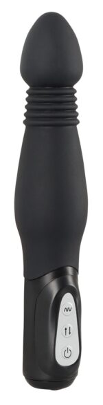 gode vibrant avec poussees anal thrust vibe 15 x 45cm