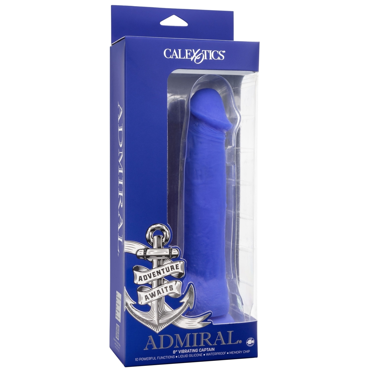 gode vibrant captain 16 x 4 cm bleu 14
