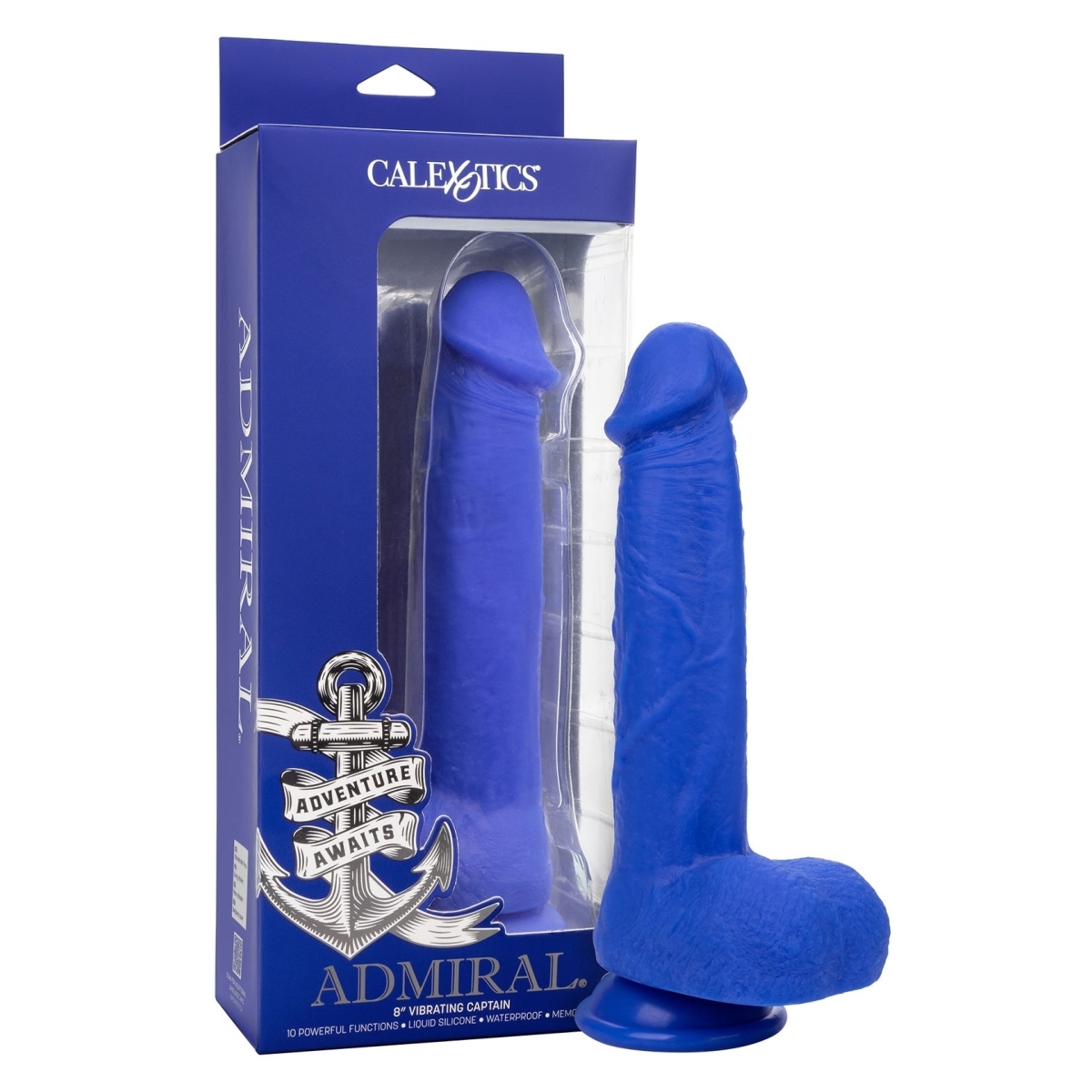 gode vibrant captain 16 x 4 cm bleu 22