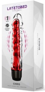 gode vibrant chris 14 x 33cm rouge 1