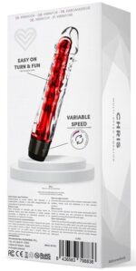gode vibrant chris 14 x 33cm rouge 3