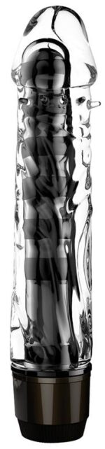 gode vibrant chris 14 x 33cm transparent