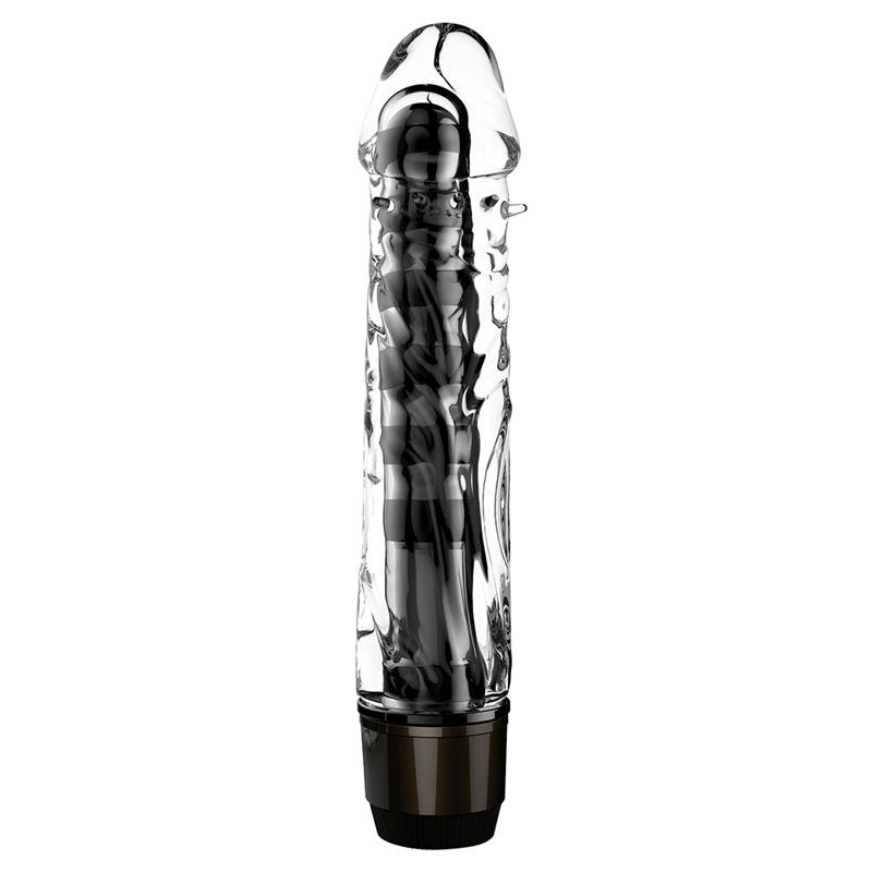 gode vibrant chris 14 x 33cm transparent
