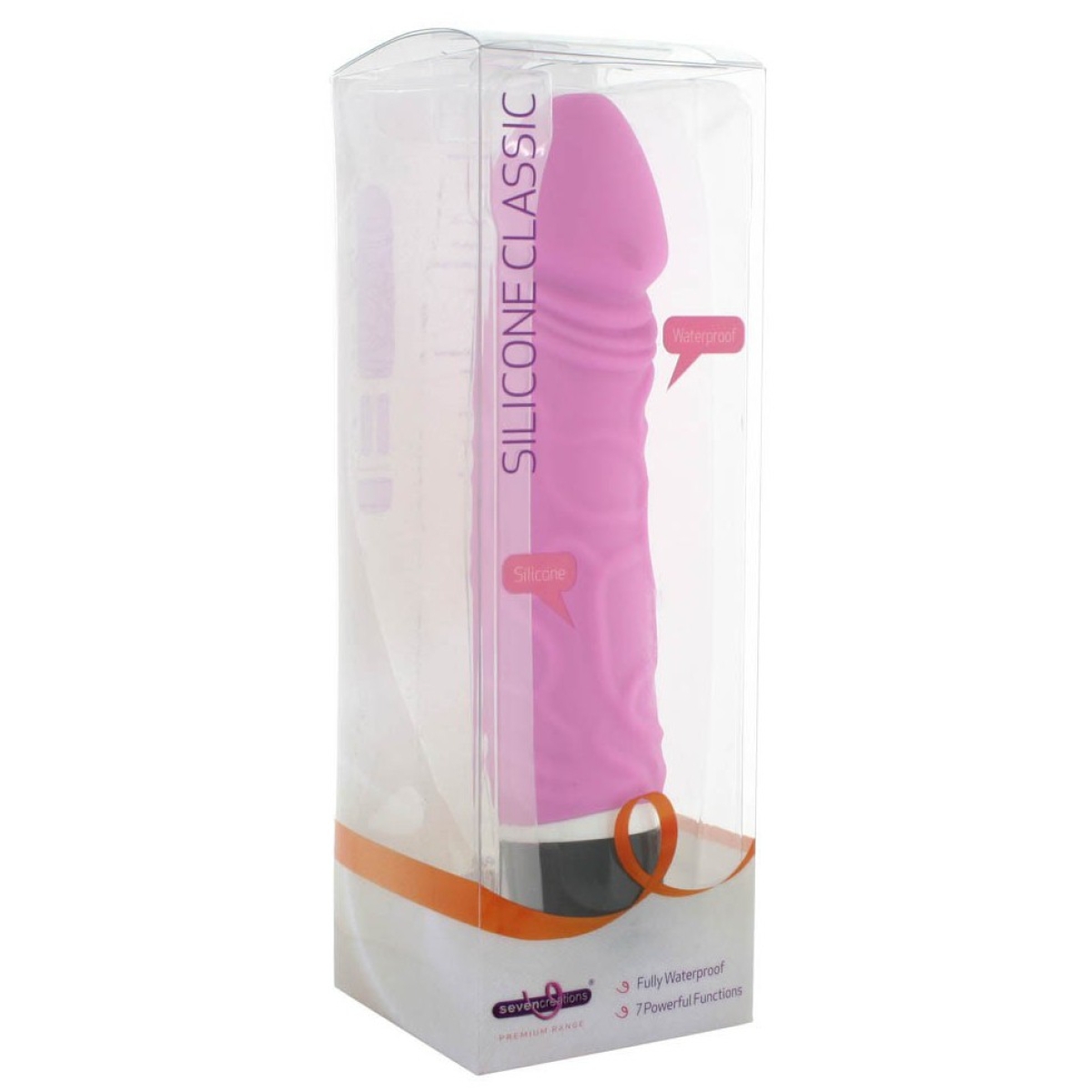 gode vibrant classic silicone 15 x 4 cm rose 1