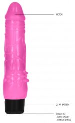 gode vibrant dildo vibe fat 17 x 5cm rose 7