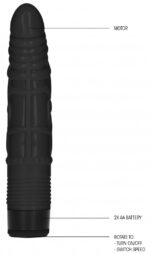 gode vibrant dildo vibe slight 16 x 38cm noir 3
