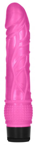 gode vibrant dildo vibe thin 18 x 42cm rose