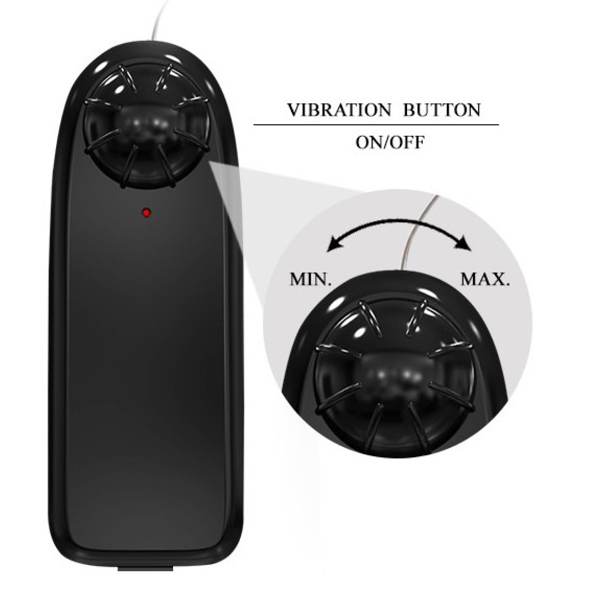 gode vibrant dong 15 x 4 cm 5