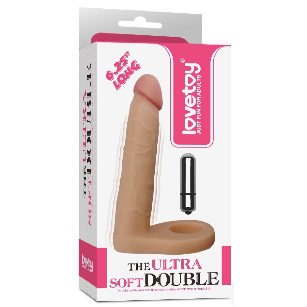 gode vibrant double penetration 14 x 3 cm 1