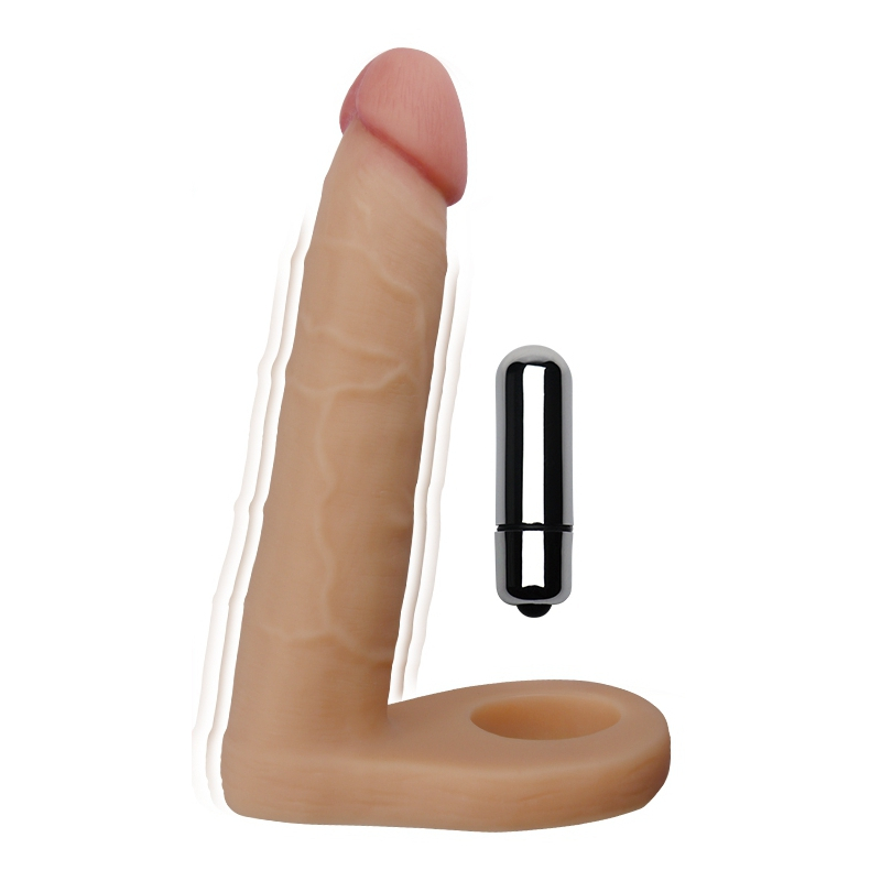 gode vibrant double penetration 14 x 3 cm 2