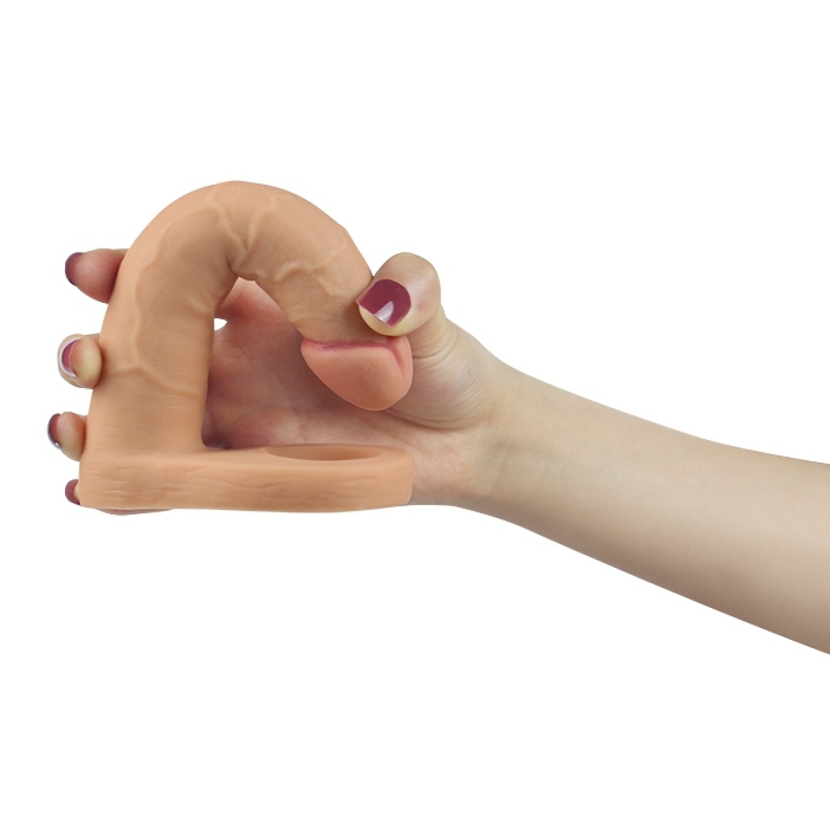 gode vibrant double penetration 14 x 3 cm 3