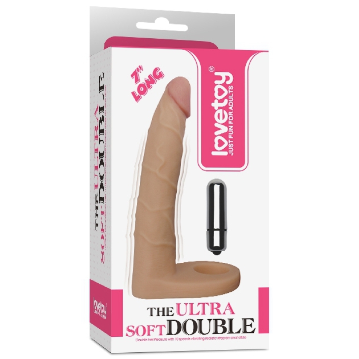 gode vibrant double penetration 16 x 3 cm 1