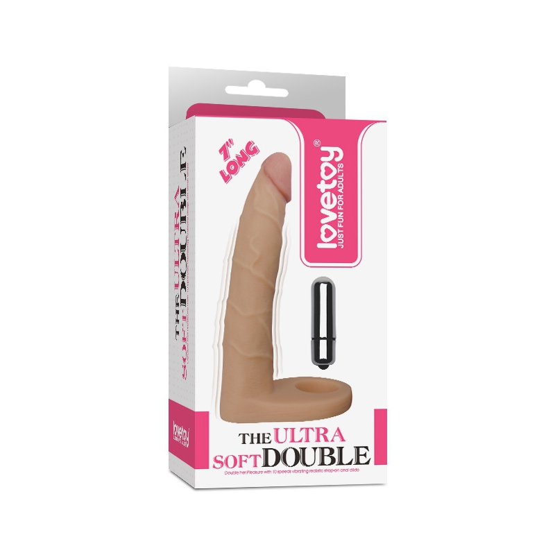 gode vibrant double penetration 16 x 3 cm 1