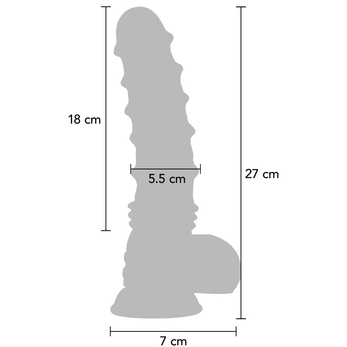 gode vibrant dragon 21 x 58cm 8