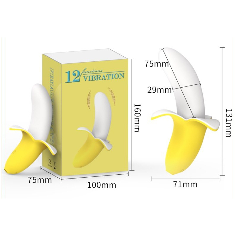 gode vibrant hola banana 8 x 3cm 6