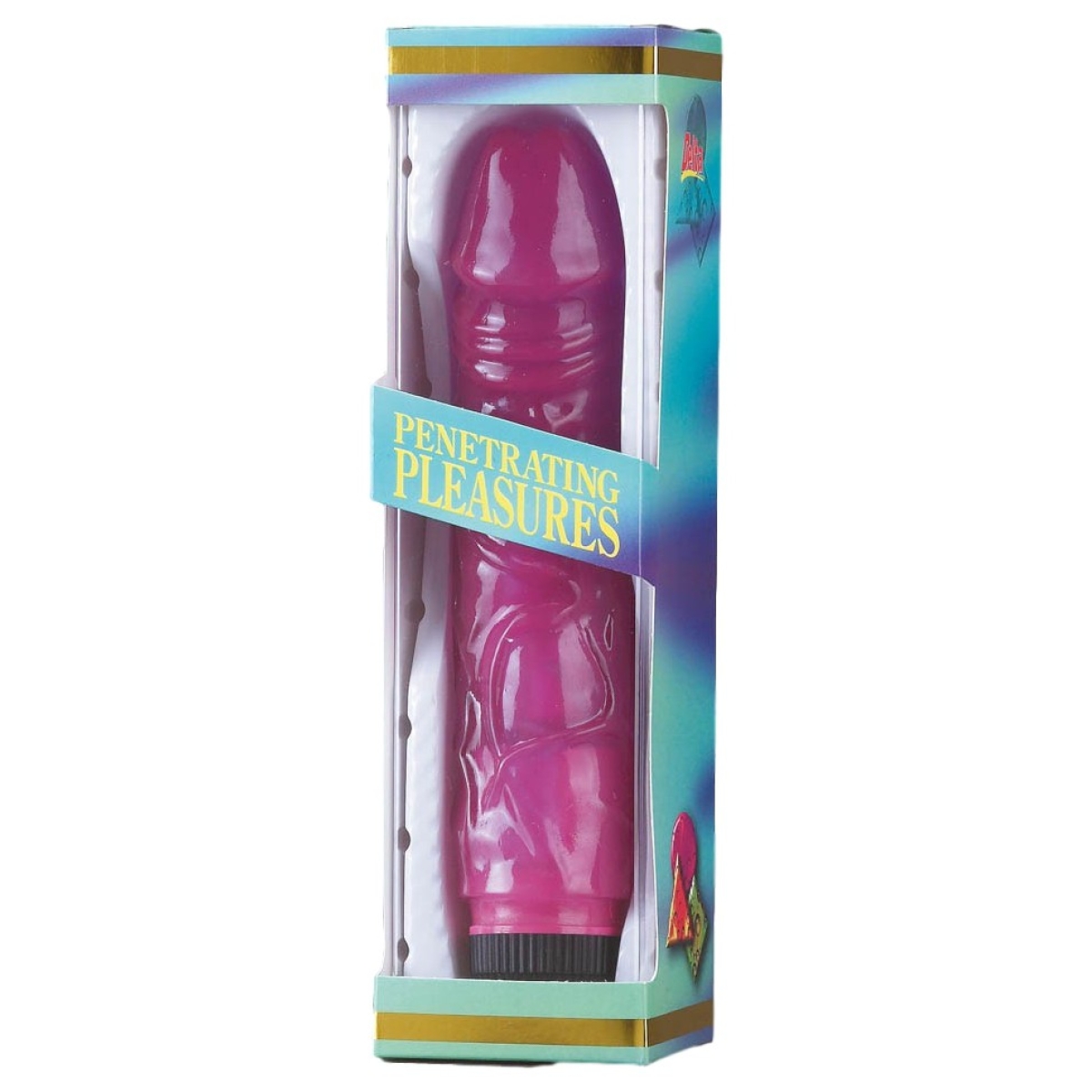 gode vibrant jelly vibrator violet 19 x 46 cm 1