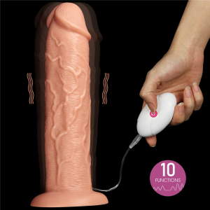 gode vibrant long dildo 25 x 6 cm
