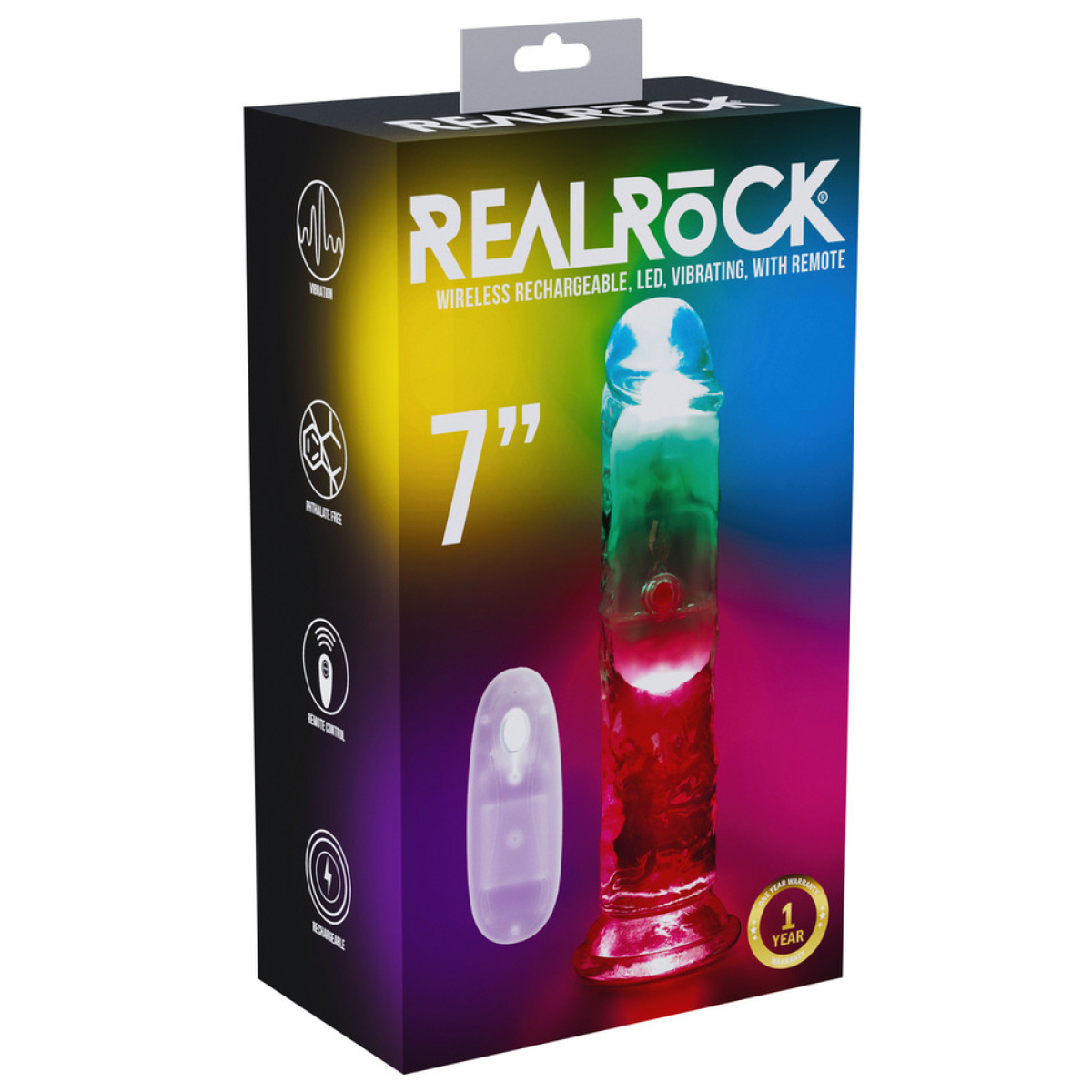 gode vibrant lumineux led no vibes 18 x 4cm 1