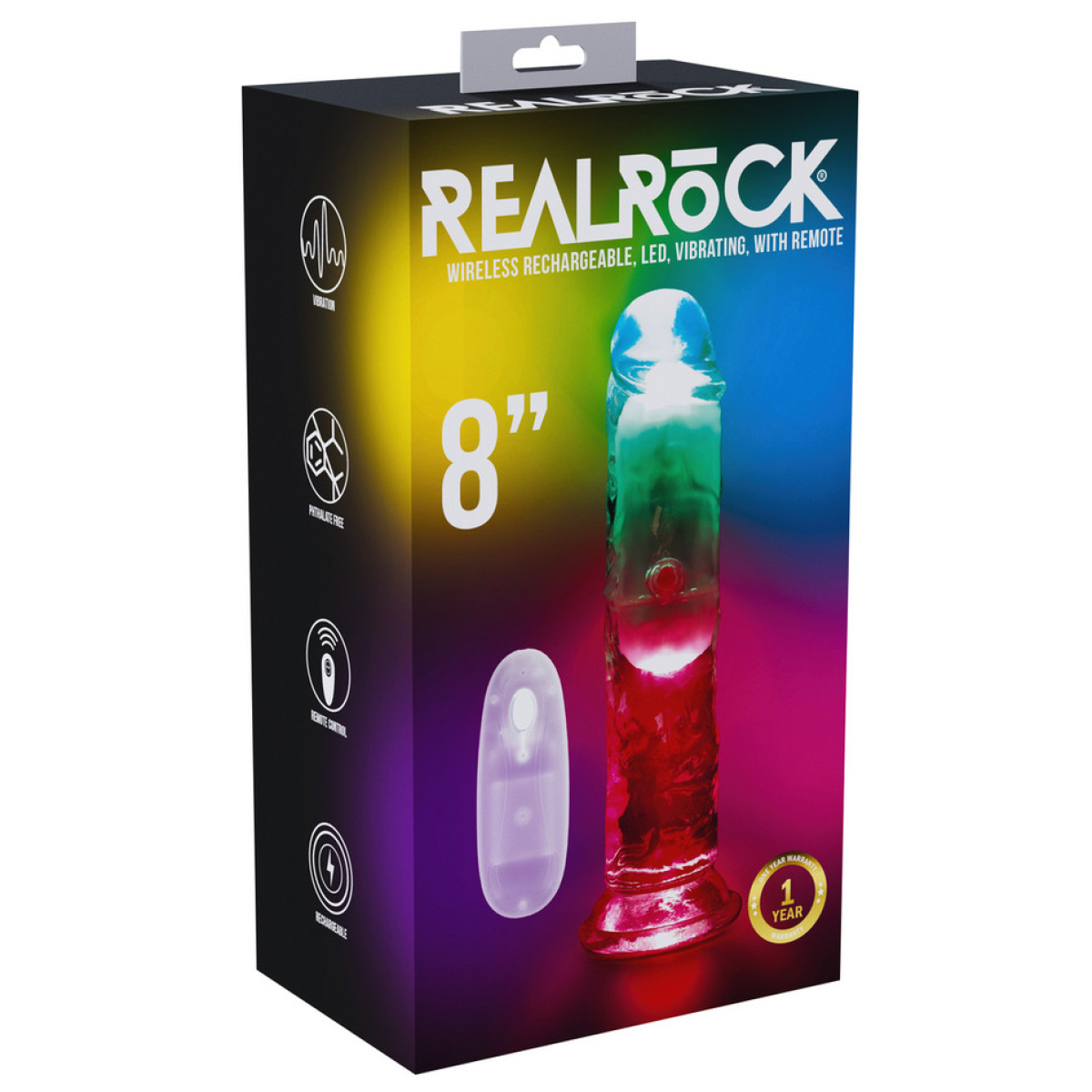 gode vibrant lumineux led no vibes 20 x 44cm 1