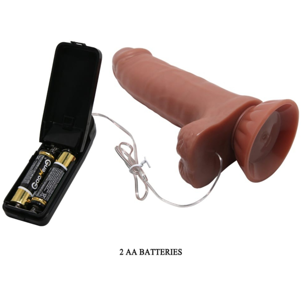 gode vibrant maddox 14 x 4 cm marron 5