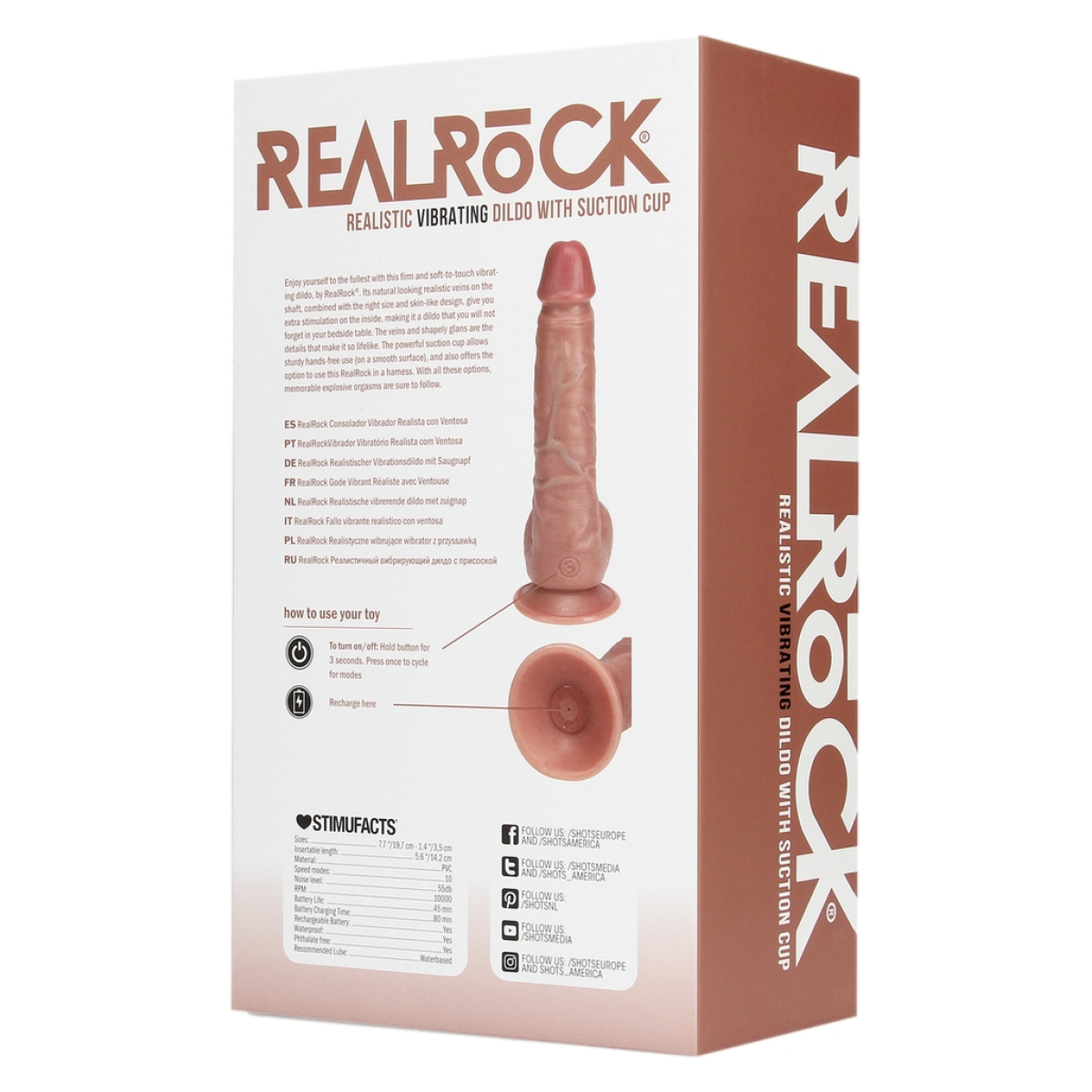 gode vibrant mini straigt 145 x 36 cm latino 5