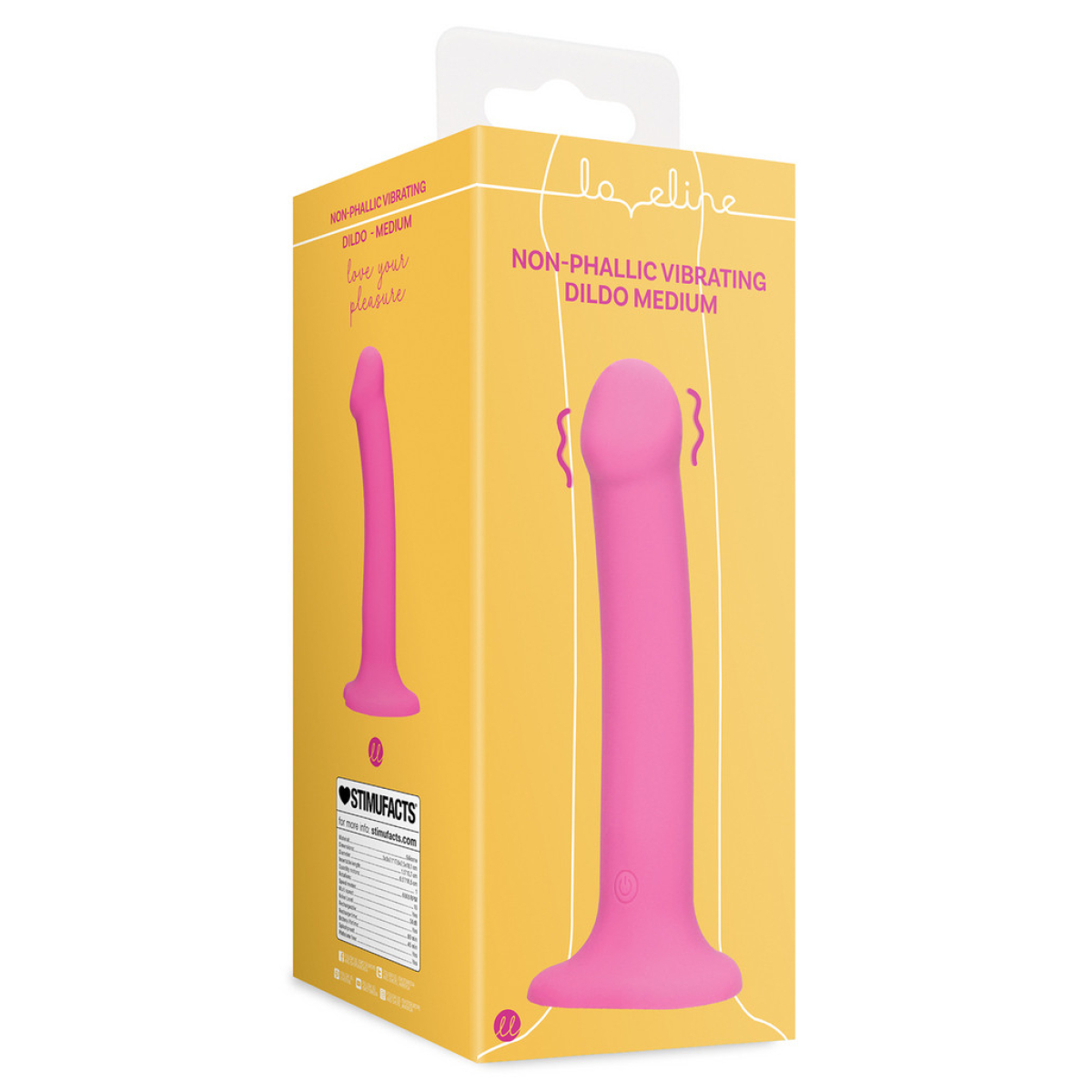 gode vibrant palik m 16 x 37cm rose 1