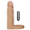 gode vibrant pour double penetration 12 x 28 cm 2