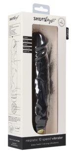 gode vibrant realistic 20 x 5cm noir 1 scaled