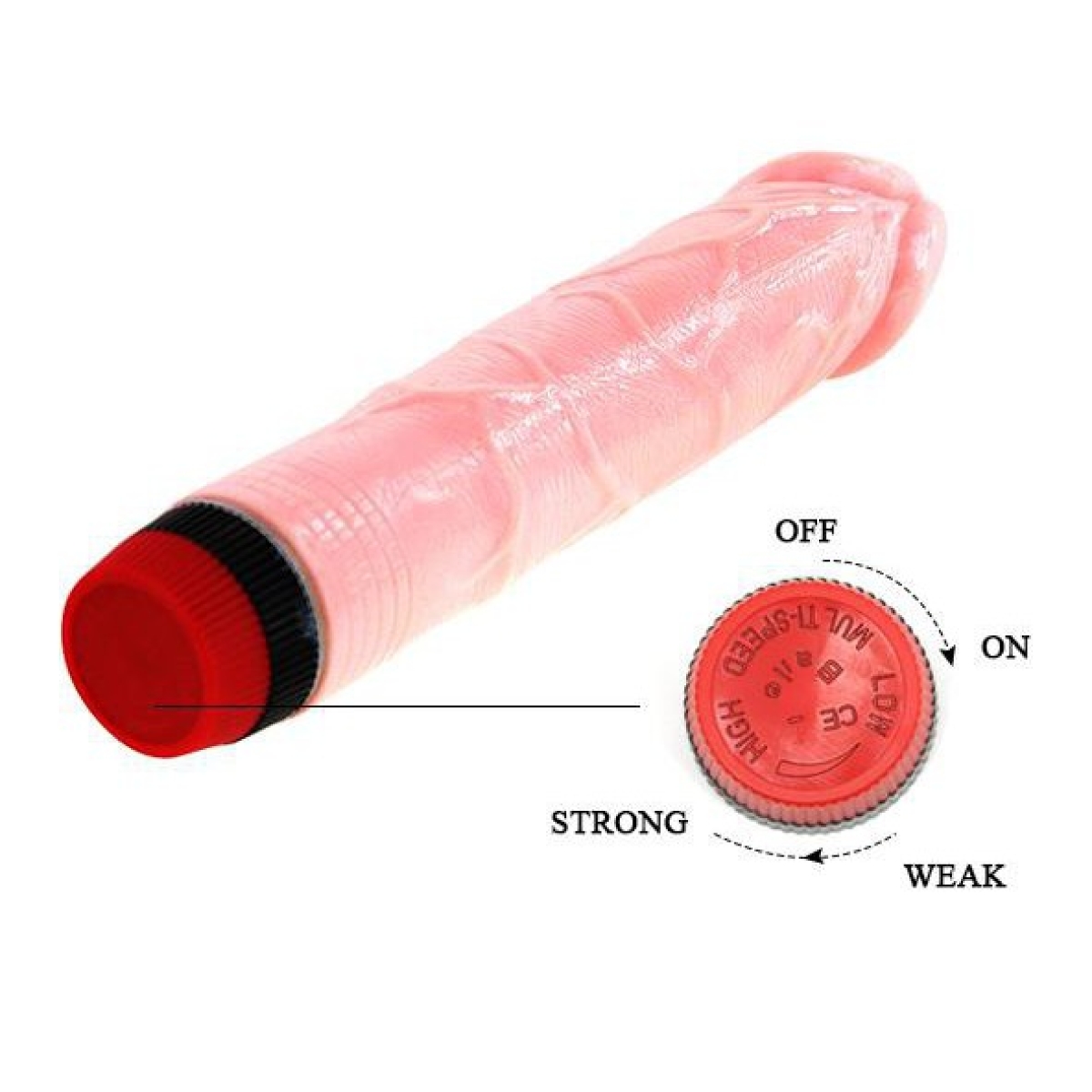 gode vibrant rocking dong 18 x 38cm 3