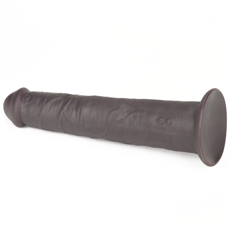 gode vibrant rotatif big rotacock 24 x 5cm marron 3