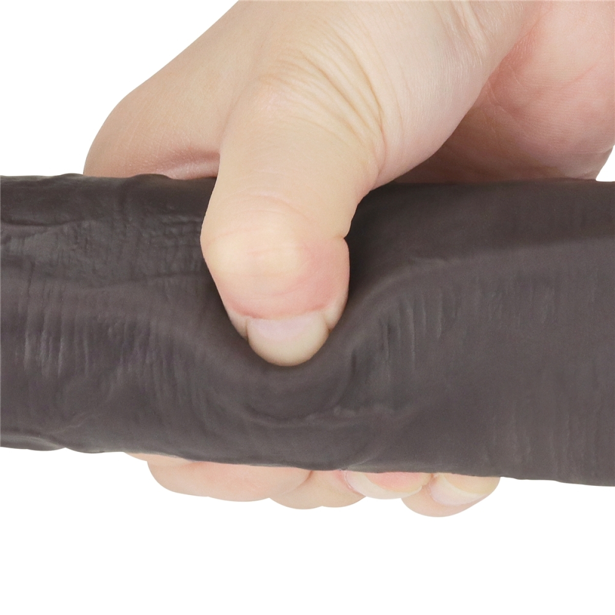 gode vibrant rotatif big rotacock 24 x 5cm marron 7