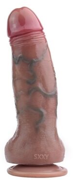 gode vibrant skinnier mario 14 x 46cm marron 4